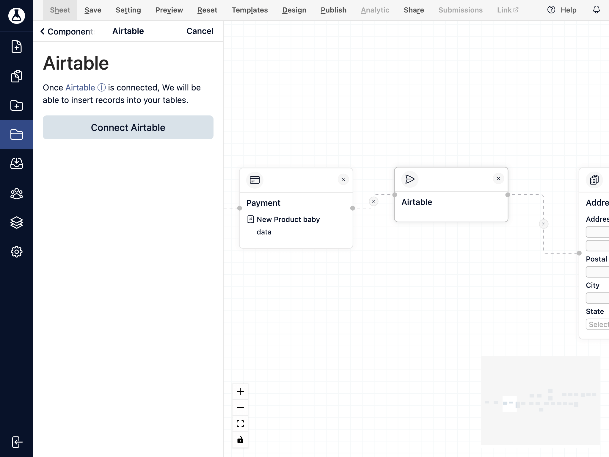 Connect Airtable