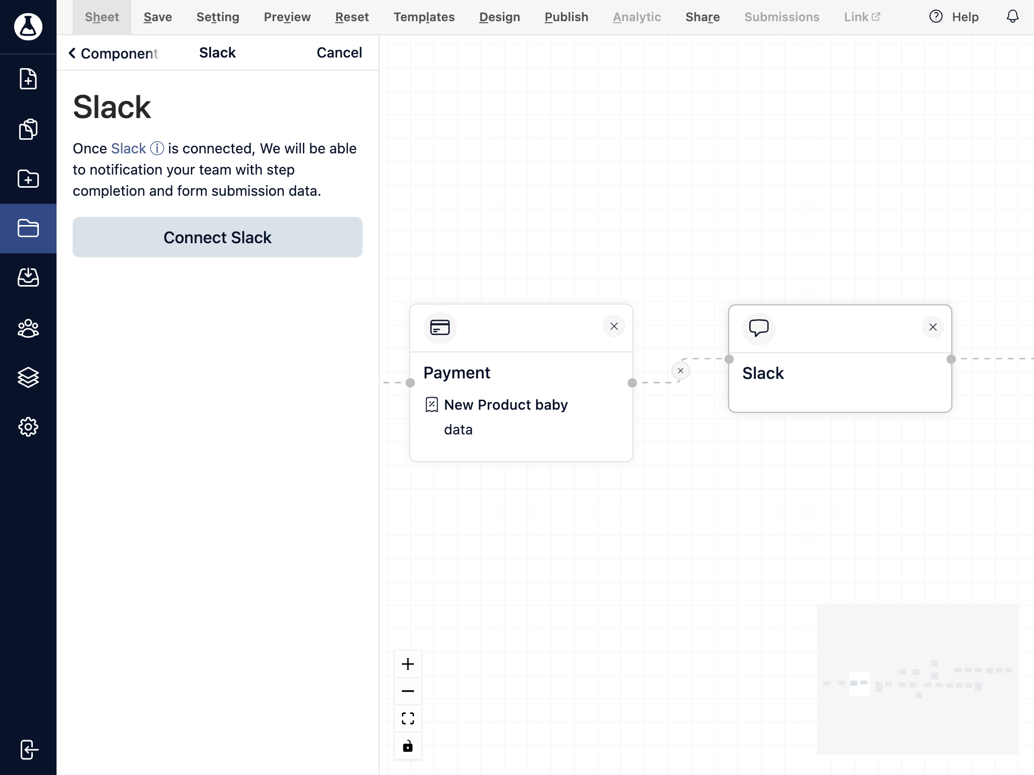 Guide on slack integration connect